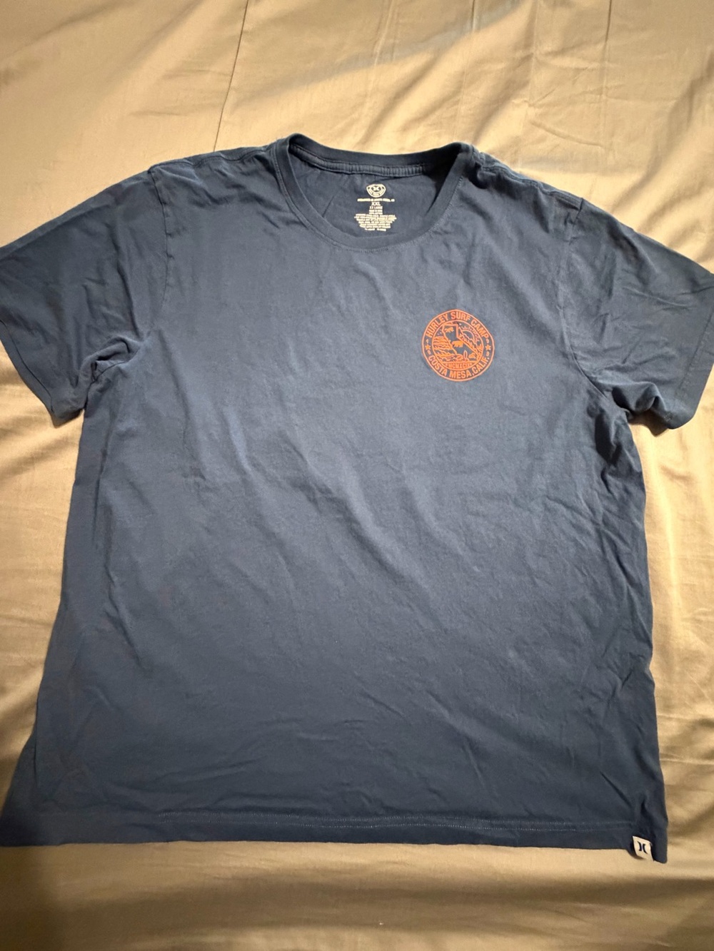 2 for$6✨Men’s Hurley Navy Short-Sleeve T-Shirt, Size XXL
